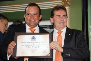 Paulinho da Força presidente nacional do SD recebeu titulo de cidadão soteropolitano do vereador Geraldo Junior em Salvador