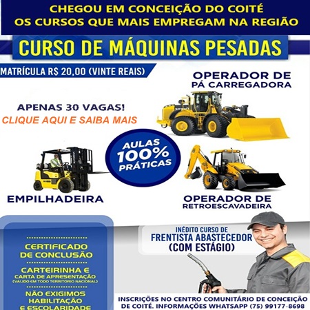 CURSO DE MAQUINAS PESADAS