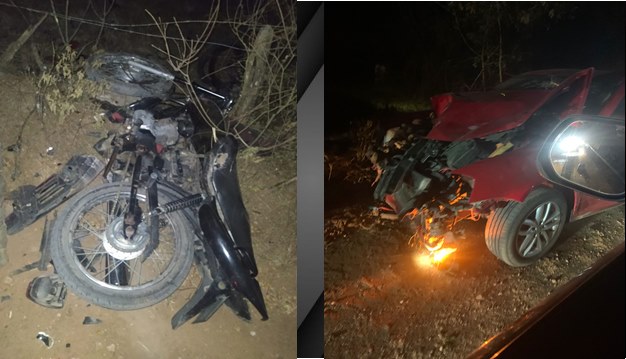 Policial Militar é baleado na zona rural de Retirolândia e veículo que prestava socorro a ele atropela duas motocicletas e fere cinco pessoas